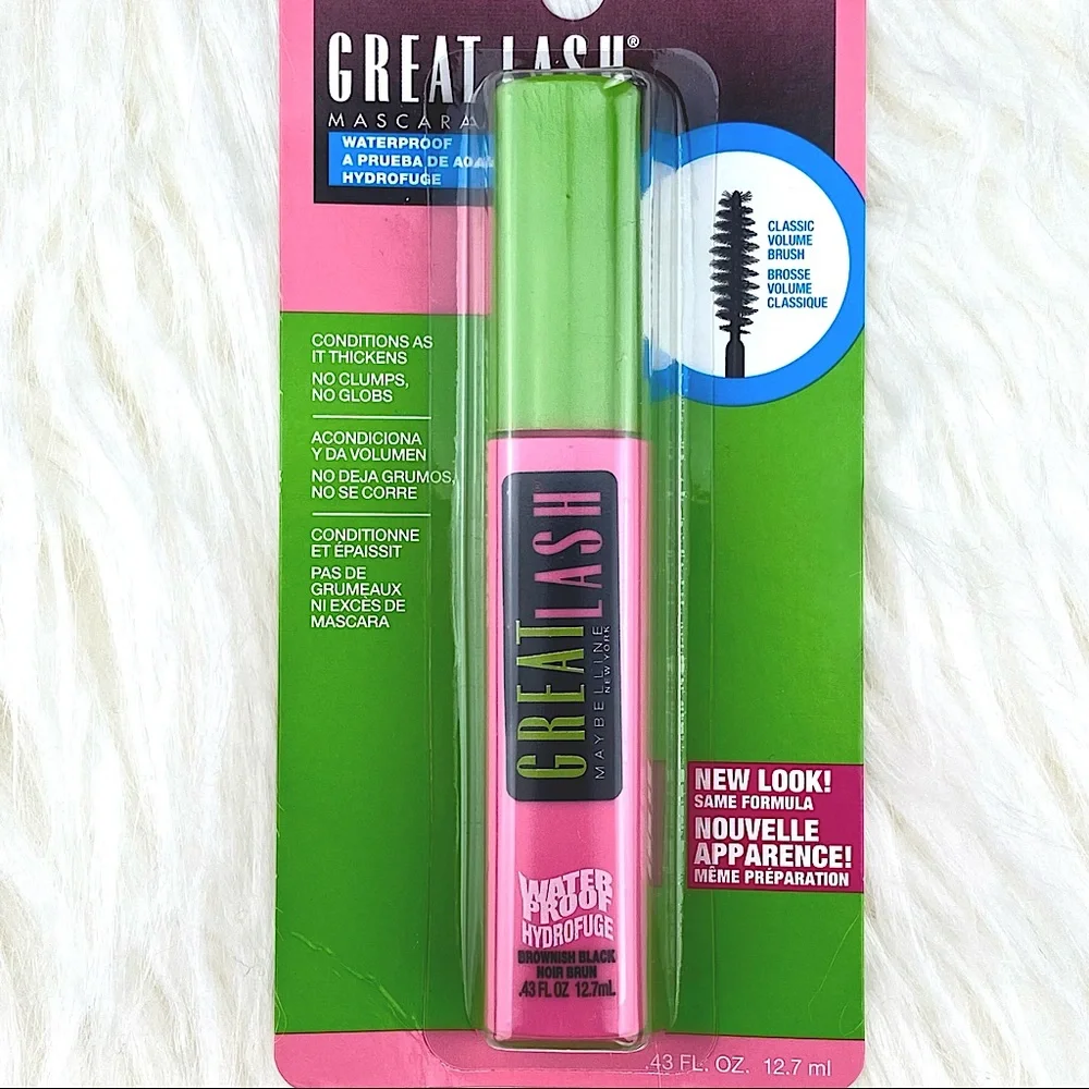 Maybelline Great Lash Waterproof Mascara 112 Brownish Black